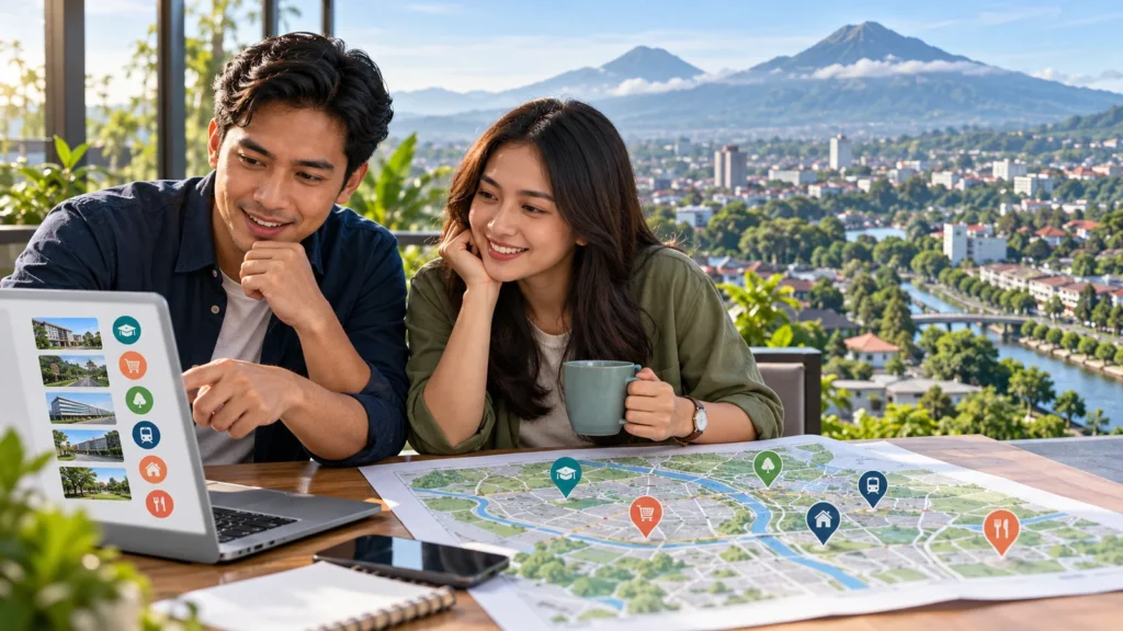 Ilustrasi memeriksa daftar apotek online dan lokasi di Sukabumi