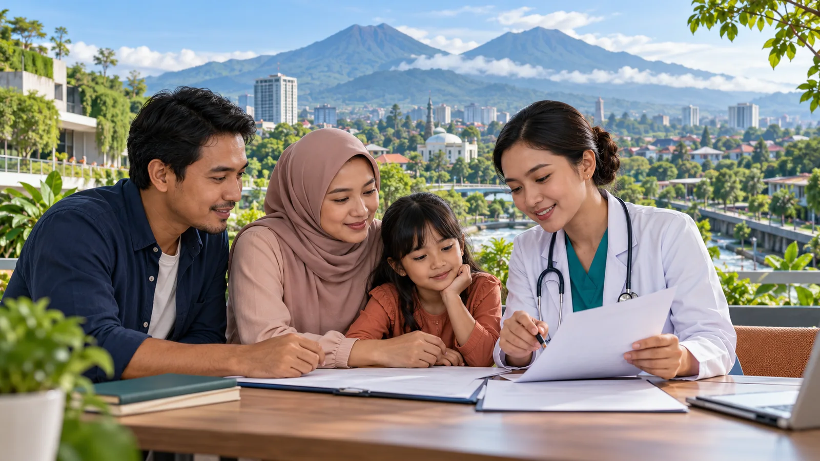 Panduan JKN dan PRB dengan dokumen, peta, dan langkah informasi