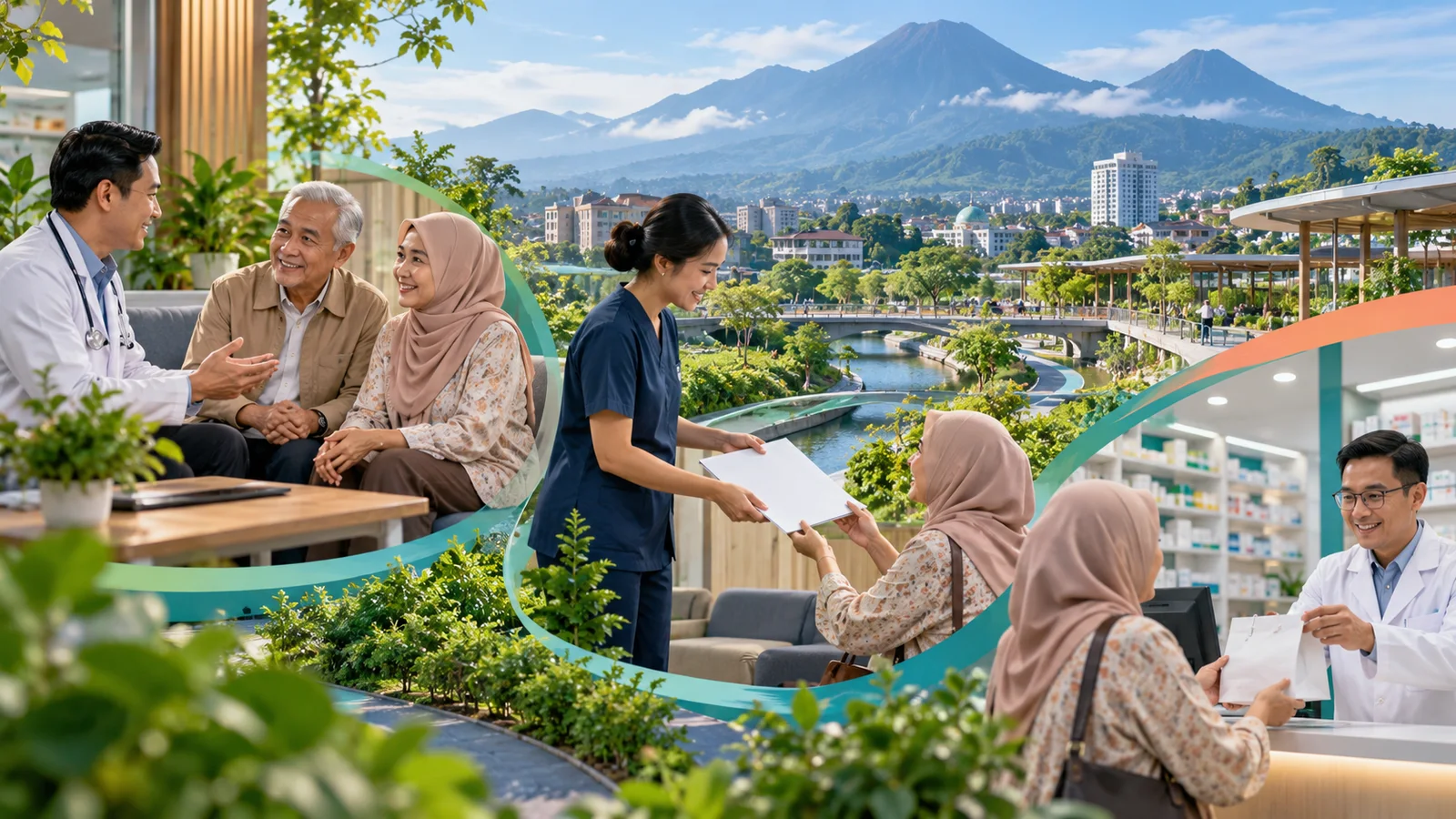 Alur Program Rujuk Balik dari fasilitas kesehatan ke apotek di Sukabumi